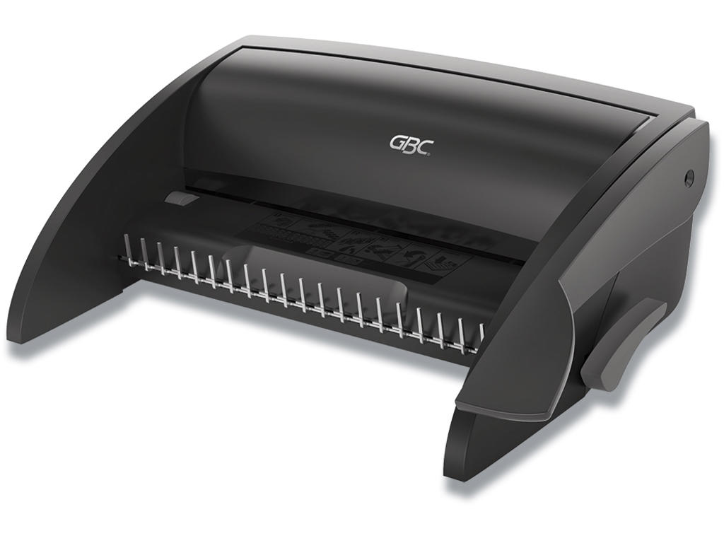 Indbindingsmaskine, Til plastspiraler, 160 ark-19 mm, A4, GBC CombBind C100