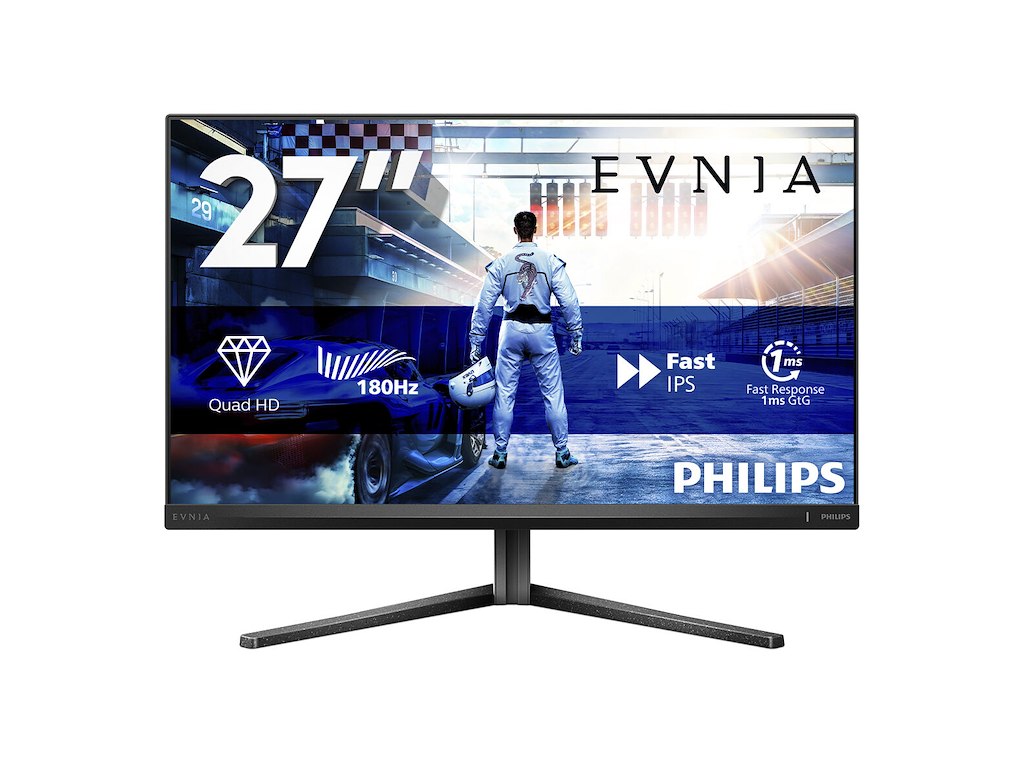 Philips Evnia 5000 27M2N5500/00 computerskærm 68,6 cm (27") 2560 x 1440 pixel Quad HD LCD Grå