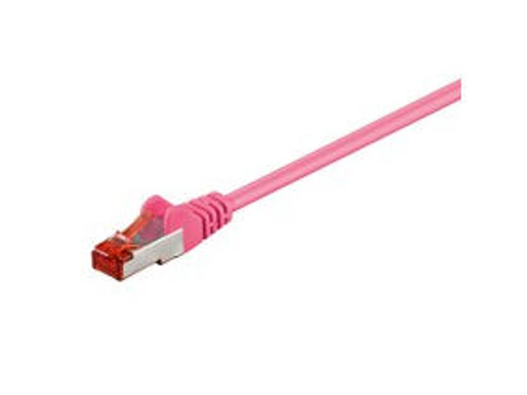 Microconnect B-FTP60025PI netværkskabel Lyserød 0,25 m Cat6 F/UTP (FTP)