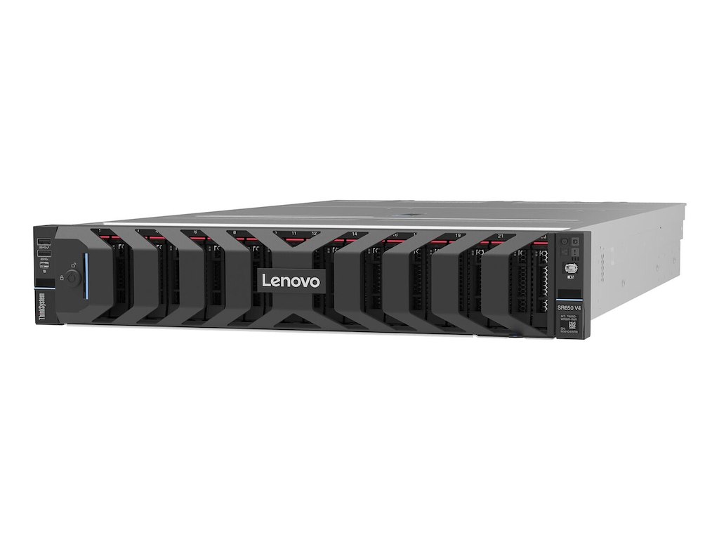 Lenovo ThinkSystem SR650 V4 server Stativ (2U) Intel Xeon 6 6515P 2,3 GHz 32 GB DDR5-SDRAM 1300 W
