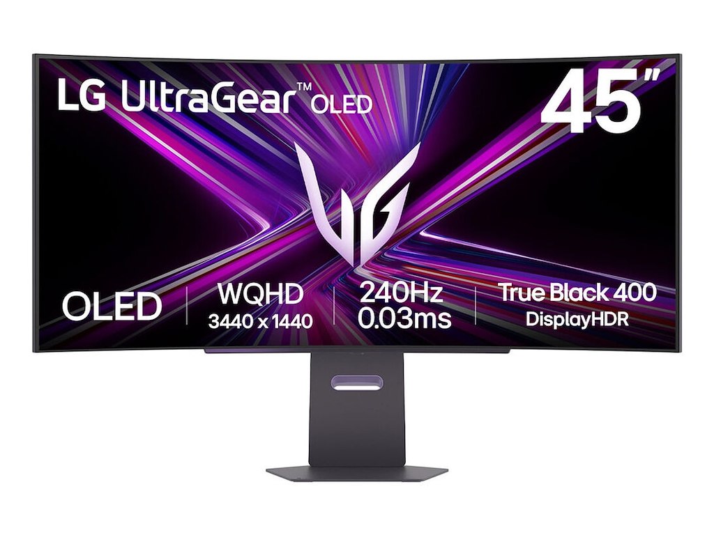 LG 45GX900A-B computerskærm 113 cm (44.5") 3440 x 1440 pixel Wide Quad HD OLED Sort