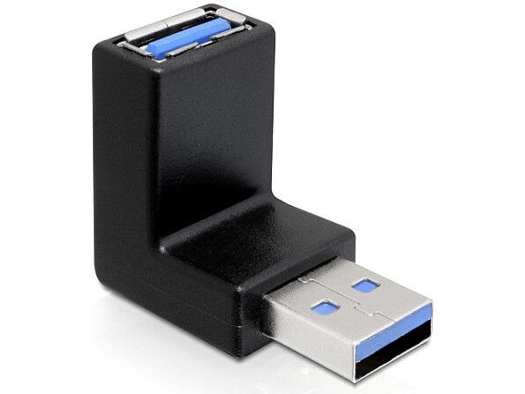 DeLOCK USB 3.0 M/F Sort