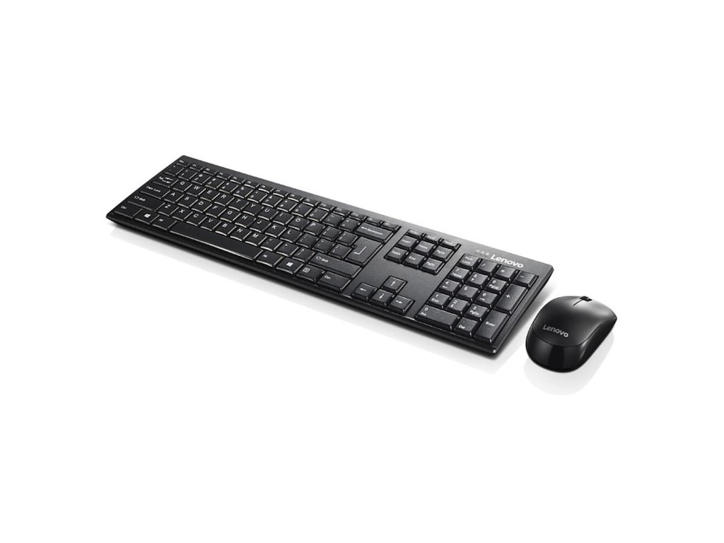 Lenovo GX30L66303 tastatur Mus inkluderet Universel QWERTY US engelsk Sort