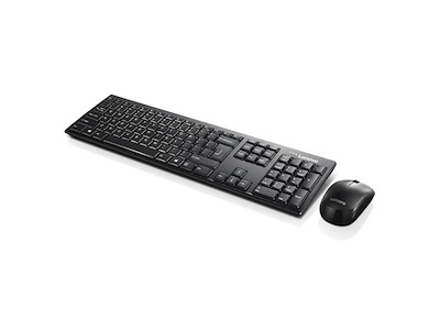 Lenovo GX30L66303 tastatur Mus inkluderet Universel QWERTY US engelsk Sort