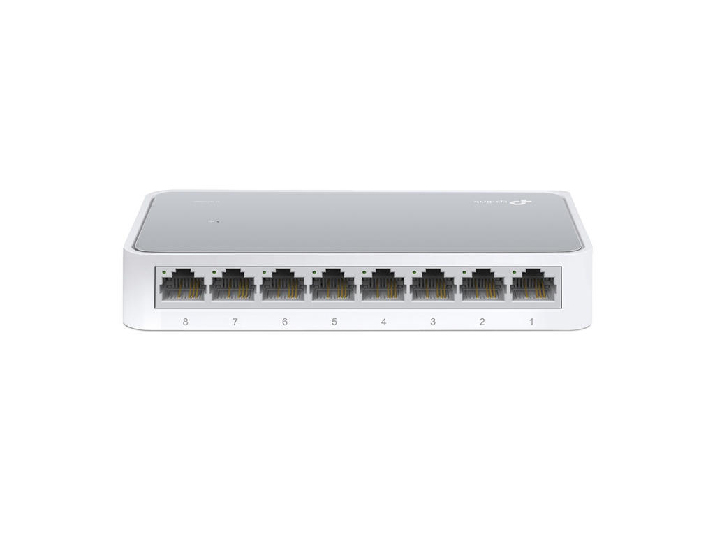 TP-Link TL-SF1008D Ikke administreret Fast Ethernet (10/100) Hvid
