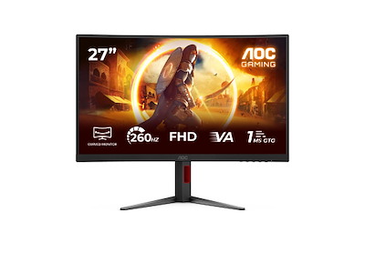 AOC G4 C27G4Z2 computerskærm 68,6 cm (27") 1920 x 1080 pixel Fuld HD LCD Sort, Rød