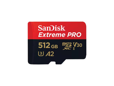 SanDisk Extreme PRO 512 GB MicroSDXC UHS-I Klasse 10