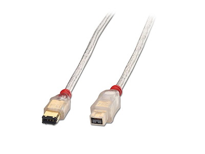 Lindy 30768 FireWire-kabel 4,5 m Grå