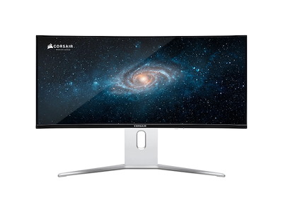 Corsair XENEON 34WQHD240-C computerskærm 86,4 cm (34") 3440 x 1440 pixel WQXGA QD-OLED Hvid