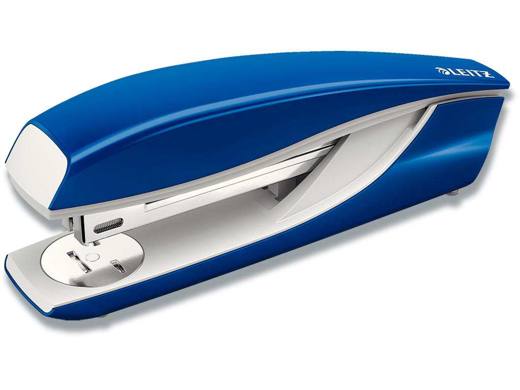 Hæftemaskine, 40 ark, Blå, Klamme P3 og P4 og 24/6-8 og 26/6, Leitz NeXXT 5504