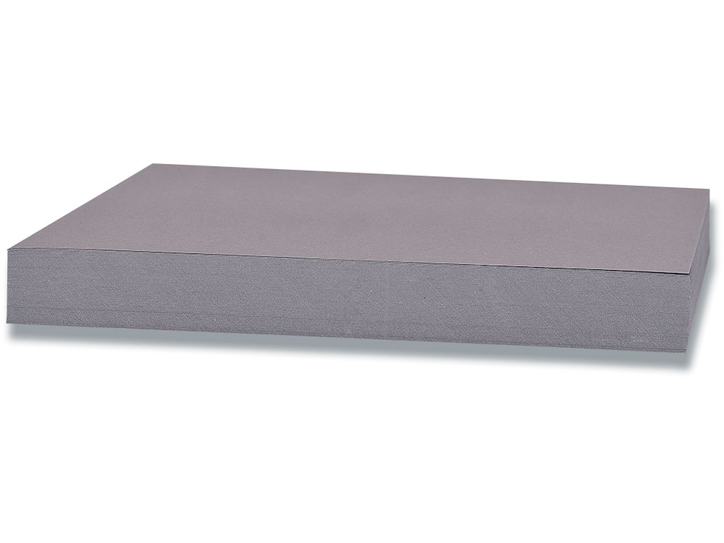 Karton, A2, 180 g/m², Stålgrå, 100 ark