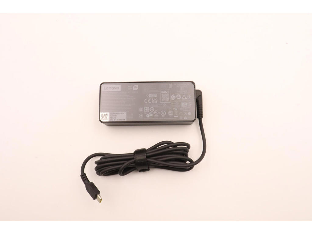 Lenovo 5A10W86254 strømadapter og vekselret Indendørs 65 W Sort