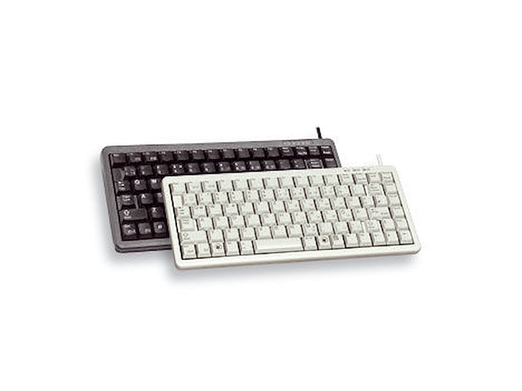 CHERRY Compact keyboard, Combo (USB + PS/2), IT tastatur USB + PS/2 QWERTY Grå