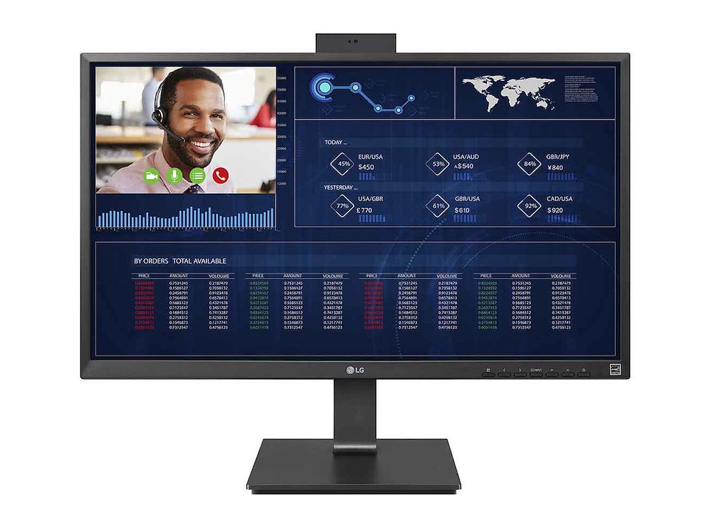 LG 27CQ651I-6P Intel® Pentium® N6005 68,6 cm (27") 1920 x 1080 pixel All-in-One thin client 8 GB DDR4-SDRAM 16 GB eMMC Wi-Fi 6 (802.11ax) Sort