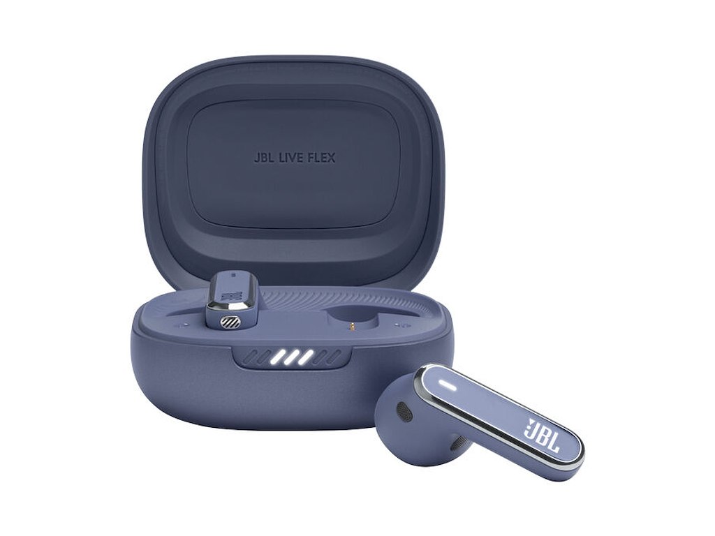 JBL LIVE FLEX Headset Trådløs I ørerne Opkald/musik Bluetooth Blå