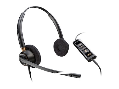 HP Poly EncorePro 525 USB-A Stereo Headset