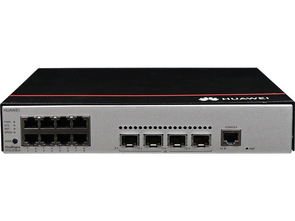 Huawei S5735-L8T4S-A1 L3 Gigabit Ethernet (10/100/1000) 1U Grå