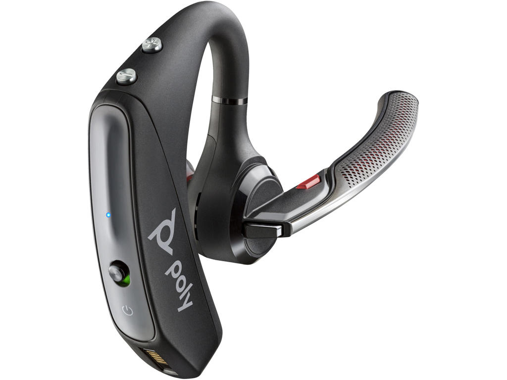 HP Poly Voyager 5200-headset + USB-A til Micro USB-kabel, belægning med nanoteknologi