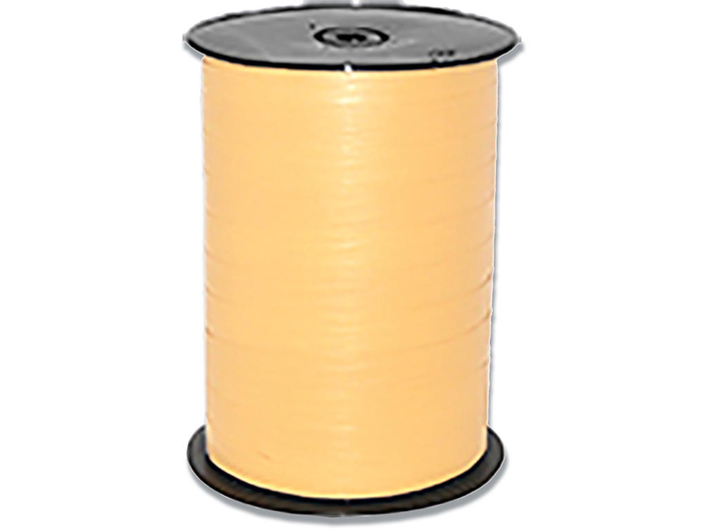 Gavebånd, PP, 10mm x 250m, Laksefarve, Roliba Matline LUX Pastel