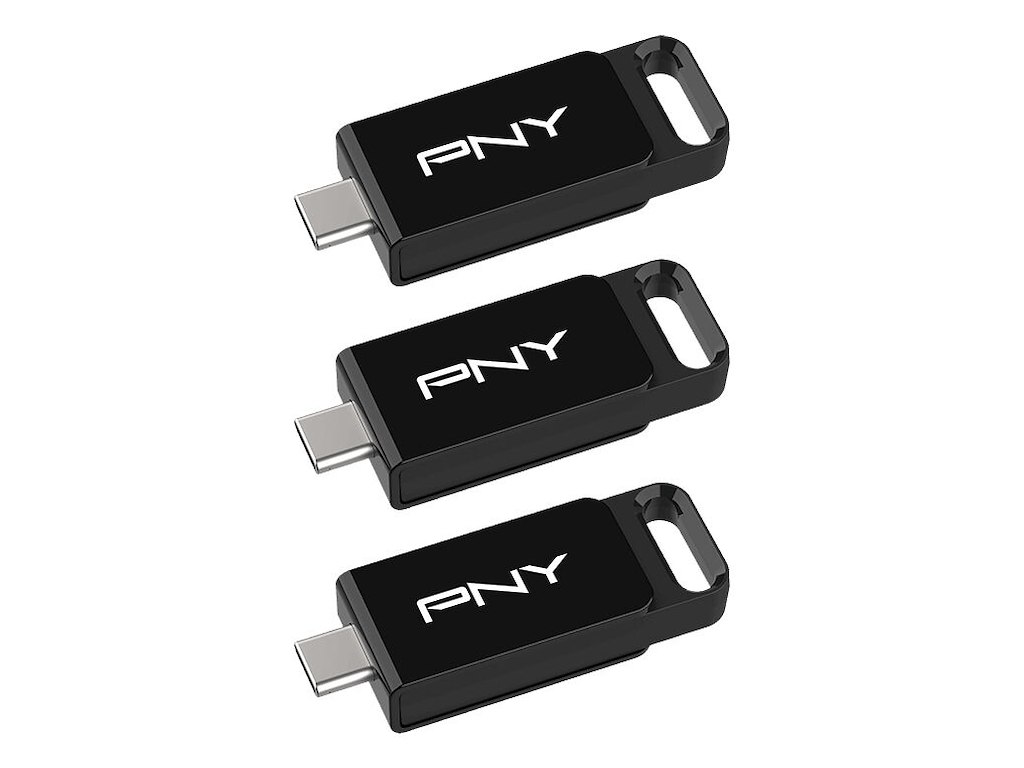 PNY Elite USB-nøgle 128 GB USB Type-C 3.2 Gen 1 (3.1 Gen 1) Sort