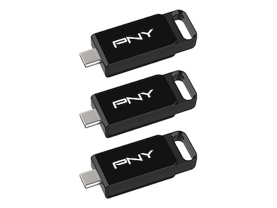 PNY Elite USB-nøgle 128 GB USB Type-C 3.2 Gen 1 (3.1 Gen 1) Sort