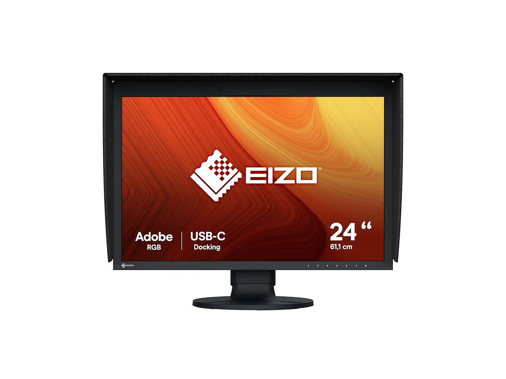 EIZO ColorEdge CG2400S computerskærm 61,2 cm (24.1") 1920 x 1200 pixel WUXGA LCD Sort
