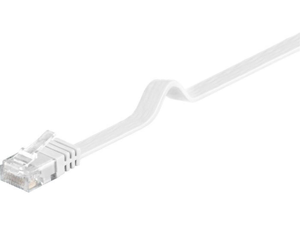 Microconnect V-UTP602W-FLAT-LSZH netværkskabel Hvid 2 m Cat6 U/UTP (UTP)