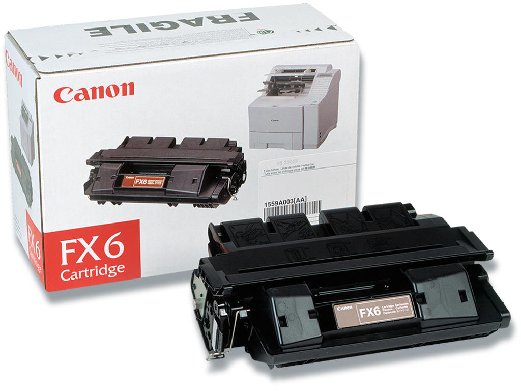 Toner, FX-6, Black-sort, 5.000 sider, Canon 1559A003