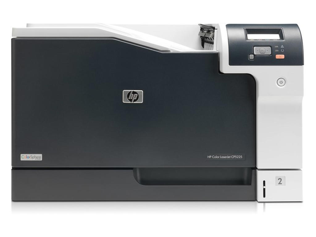 HP Color LaserJet Professional LaserJet Pro CP5225dn Multifunction Farve Printer, Kun ethernet; Kopimaskine, scanner