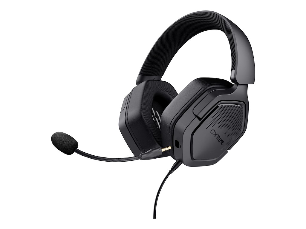 Trust GXT492 Carus Headset Ledningsført Spil Sort