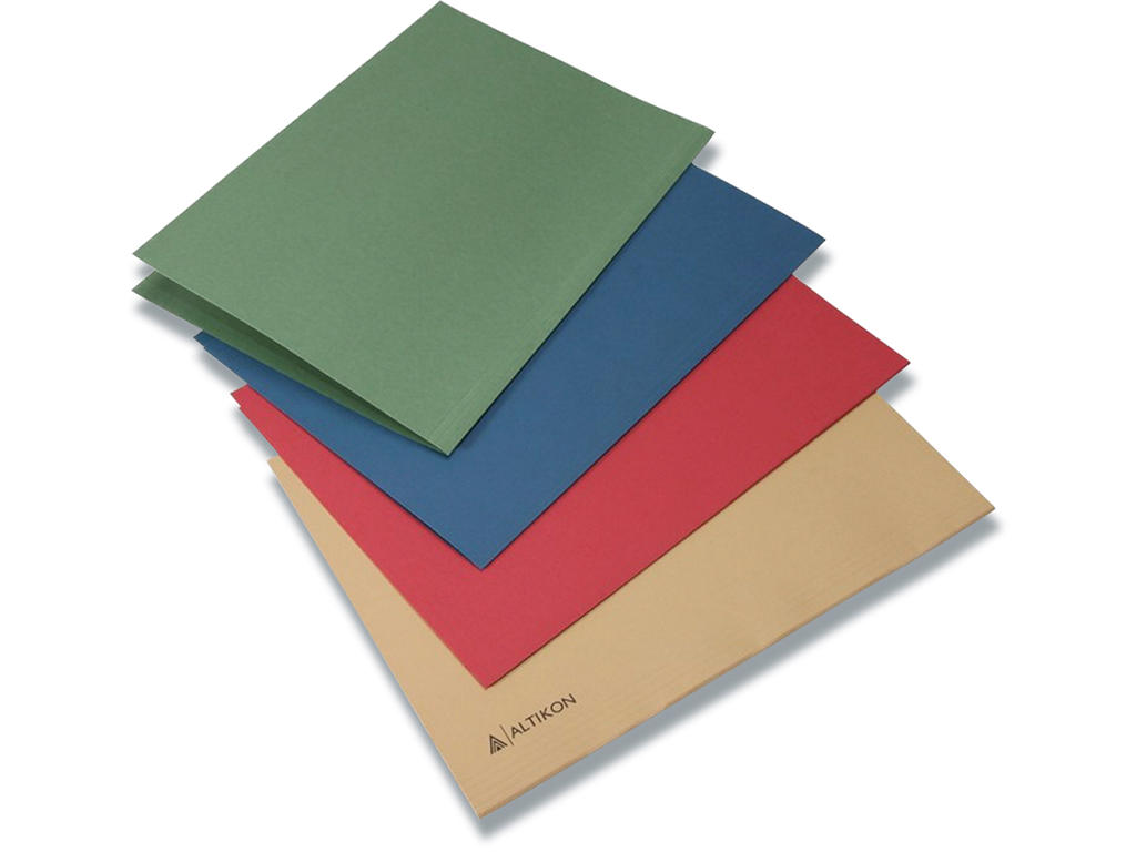 Kartonomslag, A4, Grøn, 1 stk, Altikon 