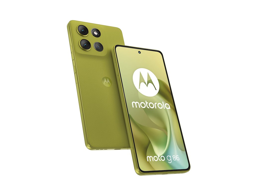 Motorola moto g86 5G 16,9 cm (6.67") Dual SIM Android 15 USB Type-C 8 GB 256 GB 5200 mAh Grøn
