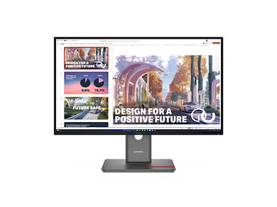 Lenovo ThinkVision P27QD-40 computerskærm 68,6 cm (27") 2560 x 1440 pixel Quad HD LED Sort