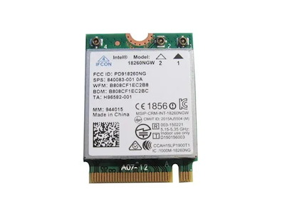 DELL WLAN Card Lat E7270/E7470 M.2 8260AC BT4.0 OEM: 8XG1T