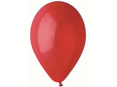 Balloner, Rund, Rød, 100 stk, Viborg Ballon