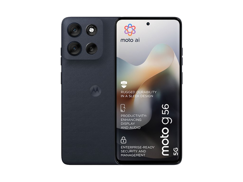 Motorola moto g56 5G 17,1 cm (6.72") Hybrid Dual SIM Android 15 USB Type-C 8 GB 256 GB 5200 mAh Sort