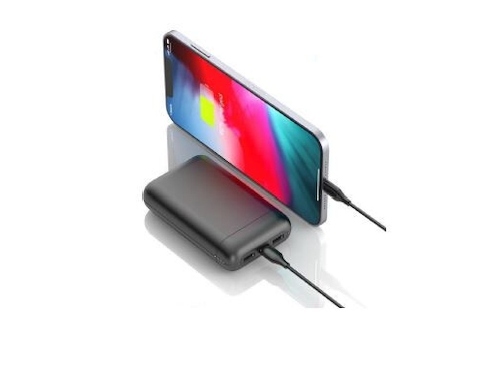 Insmat 860-3200 powerbank Lithium polymer (LiPo) 20000 mAh Grå