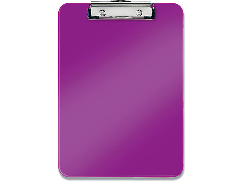 Clipboard, Lilla, Uden forside, A4, Leitz WOW