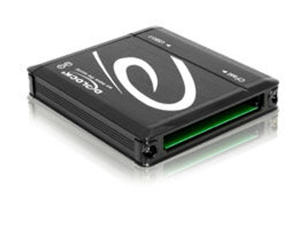 DeLOCK 91686 kortlæser USB 3.2 Gen 1 (3.1 Gen 1) Sort
