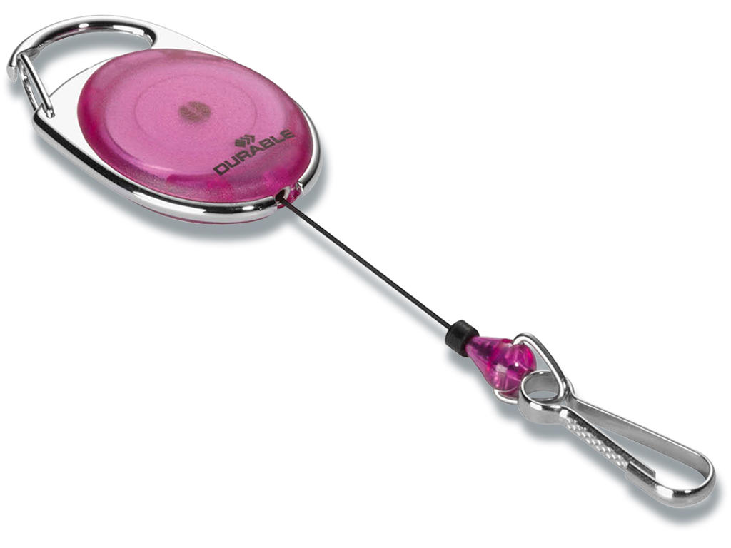 Yoyosnor, Til kort: Karabinhage, Til bærer: Karabinhage, 1 stk, Durable STYLE 