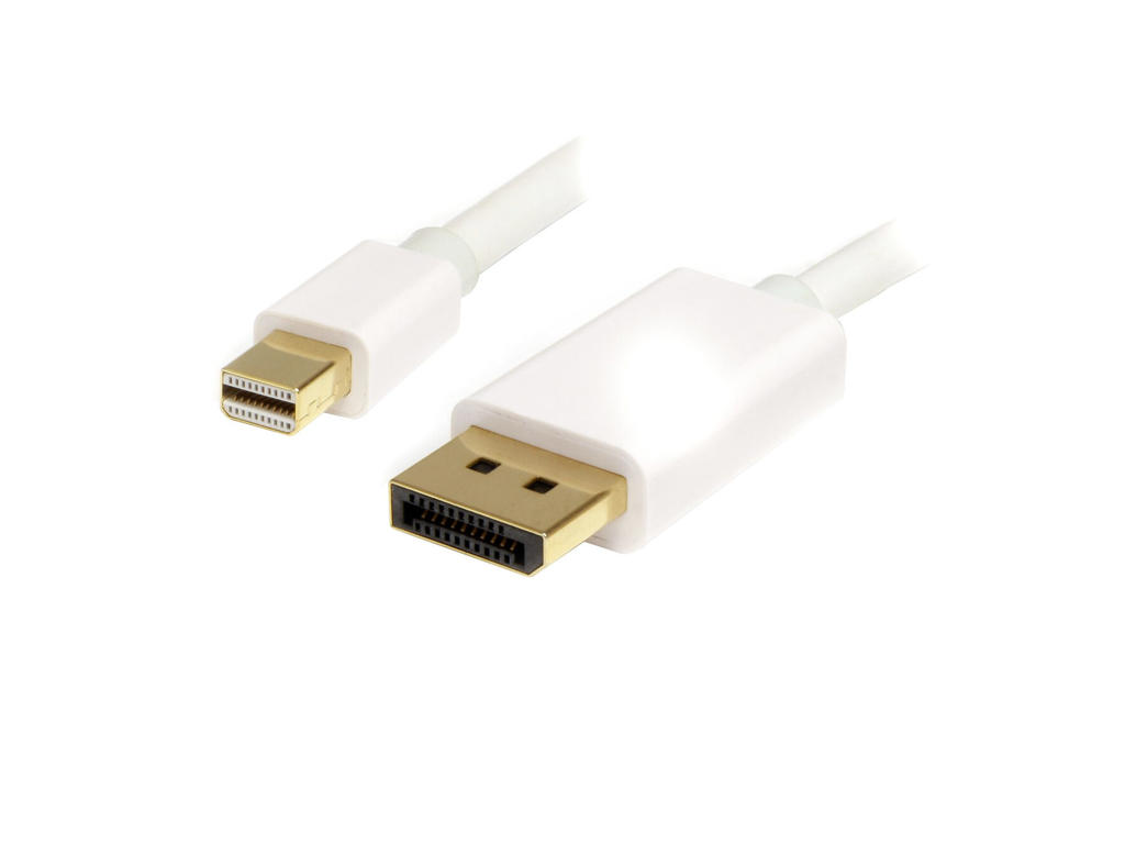 StarTech.com MDP2DPMM1MW DisplayPort kabel 1 m mini DisplayPort Hvid