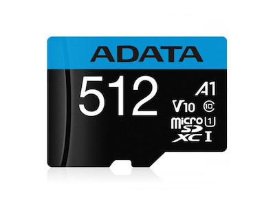 ADATA AUSDX512GUICL10A1-RA1 hukommelseskort 512 GB MicroSDXC UHS-I Klasse 10