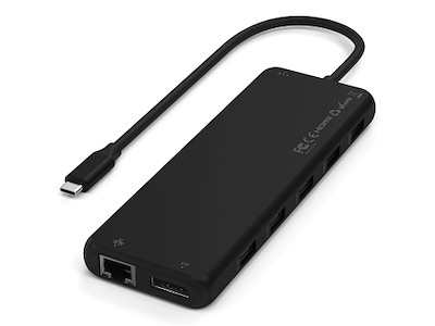 Satechi ST-P3D13K interface hub USB Type-C 10000 Mbit/s Sort