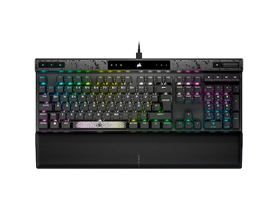 Corsair K70 MAX tastatur Spil USB Tysk Sort