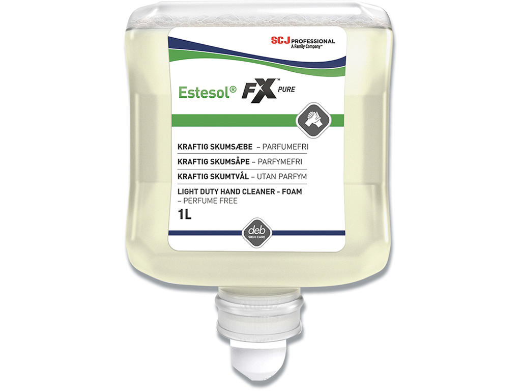 Håndsæbe, Skum, Refill, 1000 ml, SCJ Professional Estesol FX Pure