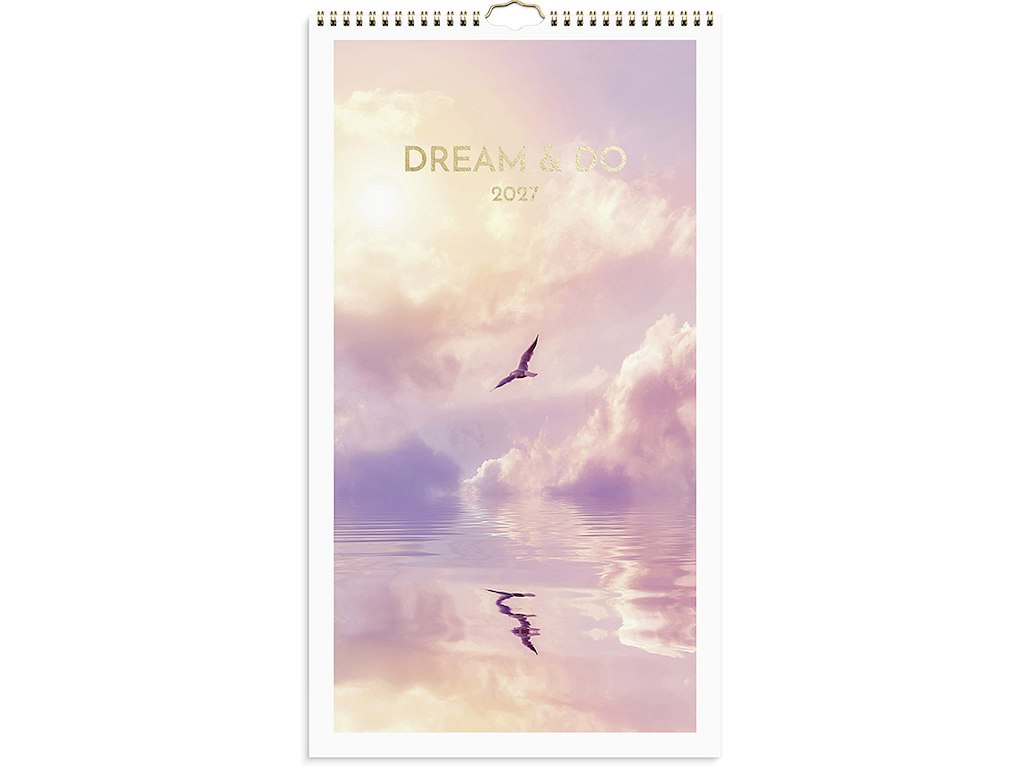 Vægkalender, 2027, Dream&Do, 1 måned pr. opslag, Mayland