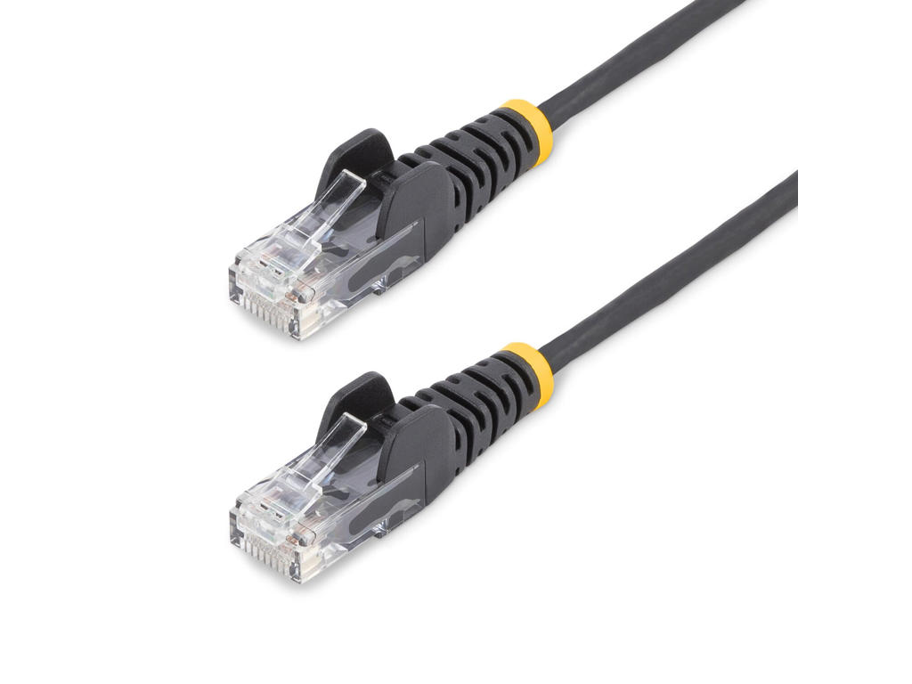 StarTech.com N6PAT15MBKS netværkskabel Sort 15 m Cat6 U/UTP (UTP)