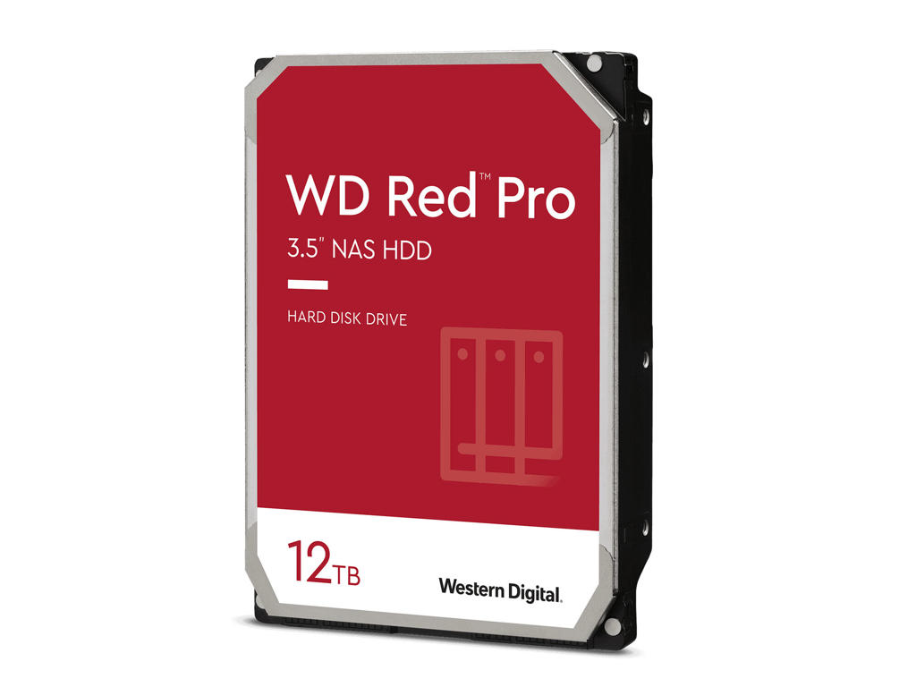 Western Digital Red Pro harddisk 12 TB 7200 rpm 256 MB 3.5" Serial ATA III