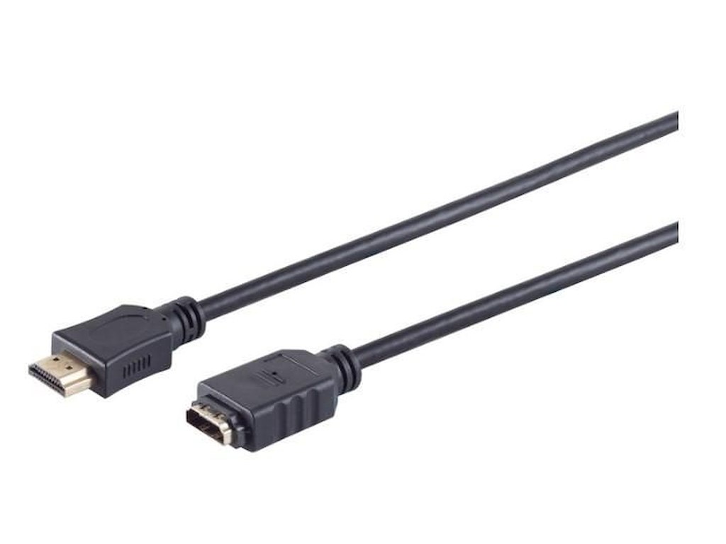 Microconnect HDM19190.5FV1.4 HDMI-kabel 0,5 m HDMI Type A (Standard) Sort