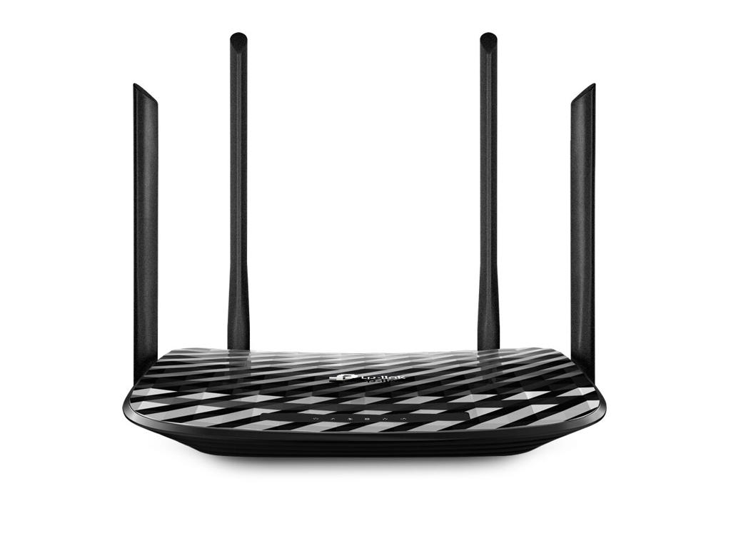 TP-Link AC1300 trådløs router Gigabit Ethernet Dual-band (2,4 GHz / 5 GHz) Sort